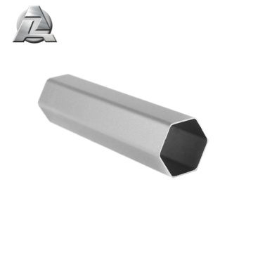 Popular 6061 t6 aluminum extrusion hexagon pipe